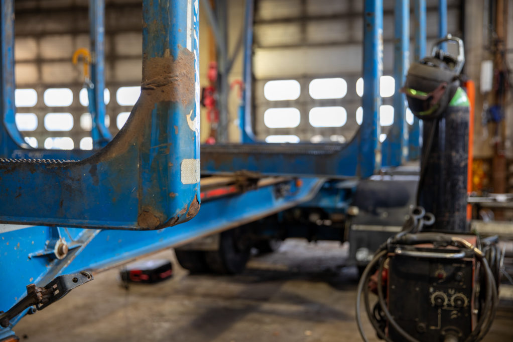 Raskaan kaluston huoltotyö